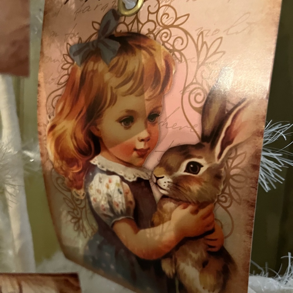 Vintage Kathryn Clarke Easter Hanging Decor - Picture 5 of 16